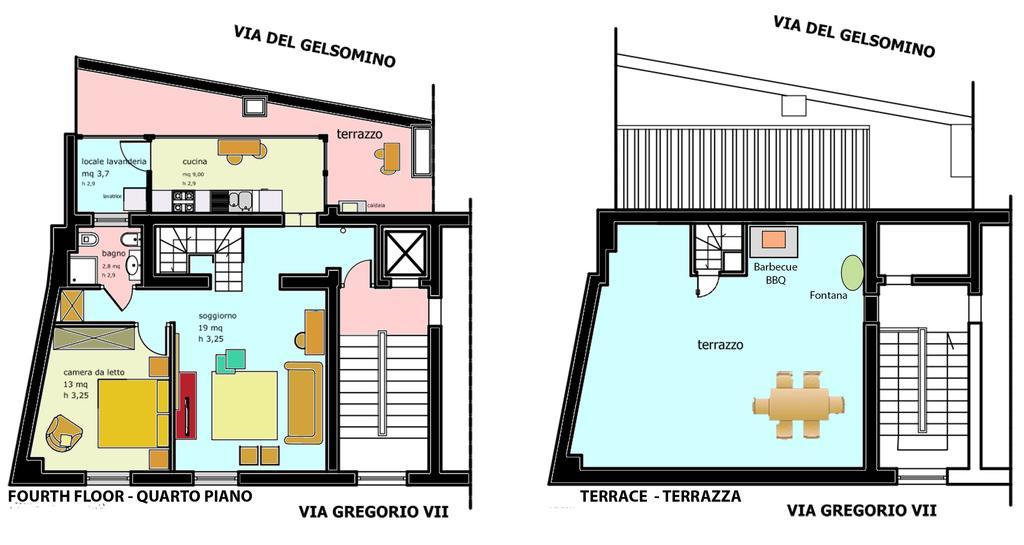 Vatican Penthouse Near S.Peter'S Square Róma Kültér fotó